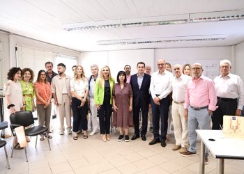 Επίσκεψη του Γραμματέα της Νέας Δημοκρατίας Κώστα Σκρέκα, στο Ίδρυμα «Τζένη Καρέζη»
