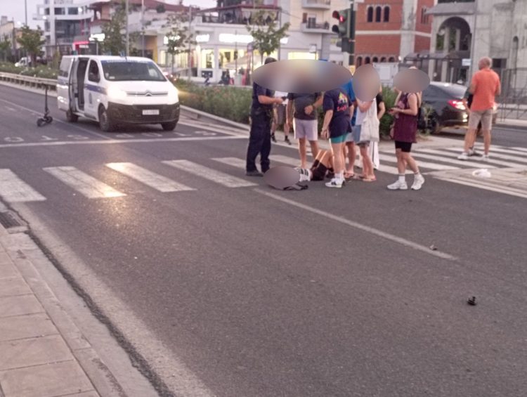 Αυτοκίνητο παρέσυρε 13χρονο με ηλεκτρικό πατίνι στην Λάρισα