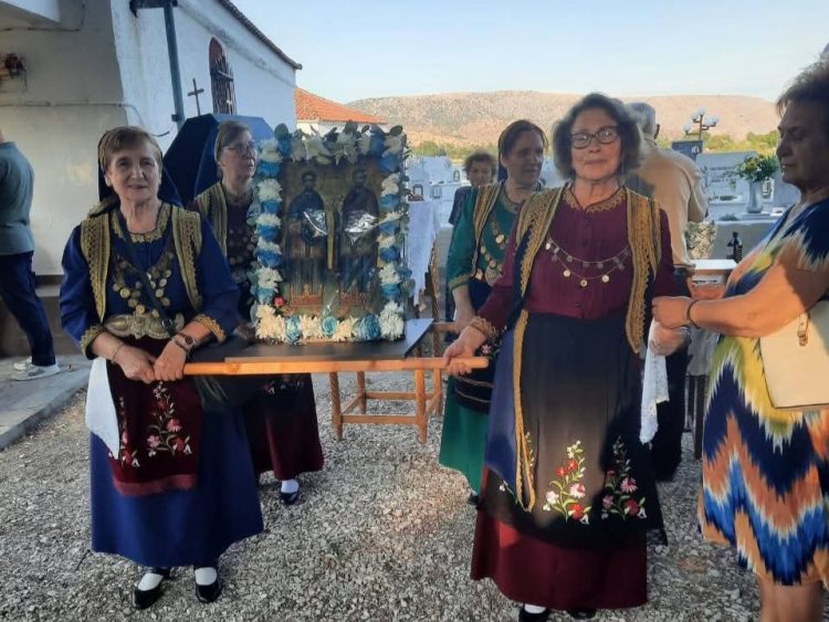 Ο εορτασμός των Αγίων Αναργύρων στην Κρήνη