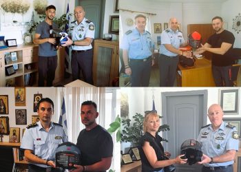 Δράση της Διεύθυνσης Αστυνομίας Τρικάλων με το μήνυμα «Μην Περιμένεις να Σου Πέσει ο Κλήρος… Μην Αφήνεις τη Ζωή στην Τύχη. Φόρα το Κράνος»