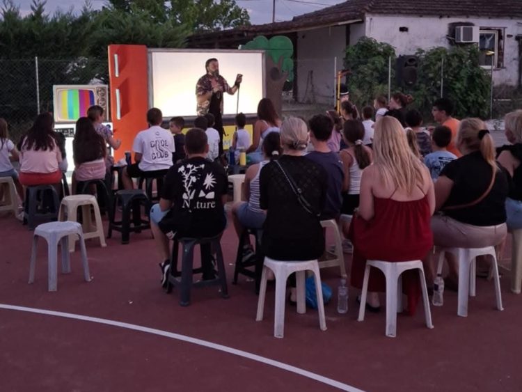 Μια μαγική βραδιά στον Πετροπόρο με θέατρο σκιών