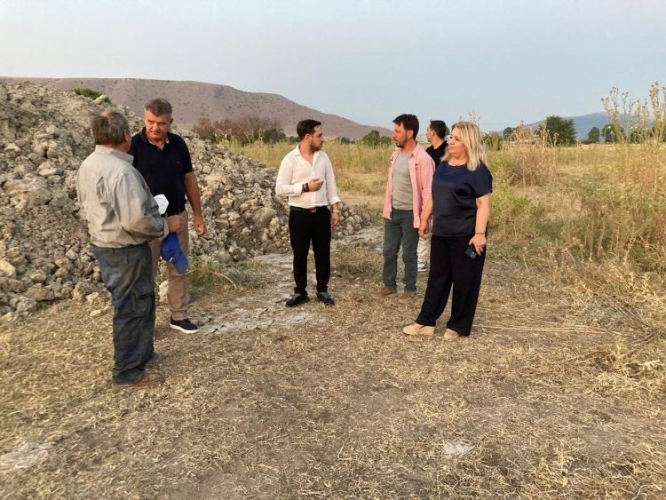 Αυτοψία στις   κτηνοτροφικές  μονάδες με κρούσματα ευλογιάς