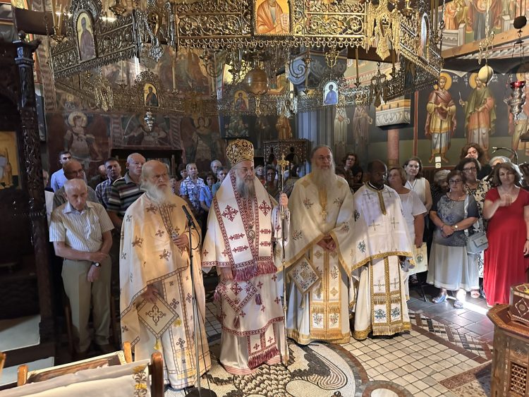 Αρχιερατική Θεία Λειτουργία στο Μοναστήρι του Αγίου Ιωάννου του Θεολόγου Ζάρκου