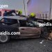 Θανατηφόρο τροχαίο έξω από τη Λάρισα: Νεκρός 50χρονος άνδρας ύστερα από σφοδρή σύγκρουση φορτηγού με ΙΧ αυτοκίνητο