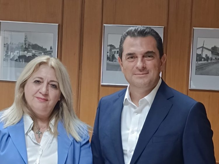 Συνάντηση εργασίας Σκρέκα με την  Ντιντή