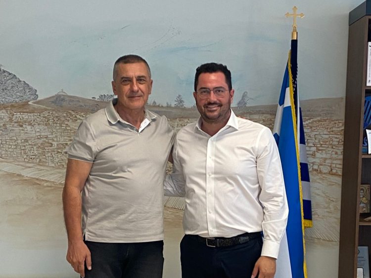 Συνάντηση Κουρέτα με τον Γραμματέα της Κ.Π.Ε. του ΠΑΣΟΚ