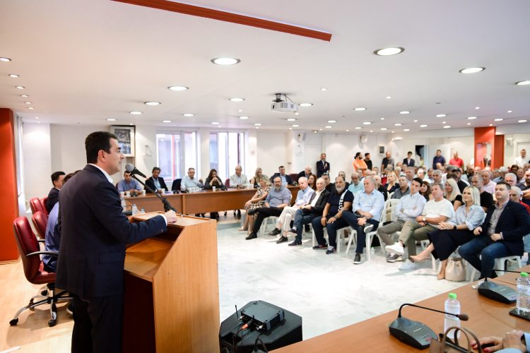 Ισχυρό μήνυμα ενότητας έστειλε ο Σκρέκας, από τη Χαλκιδική