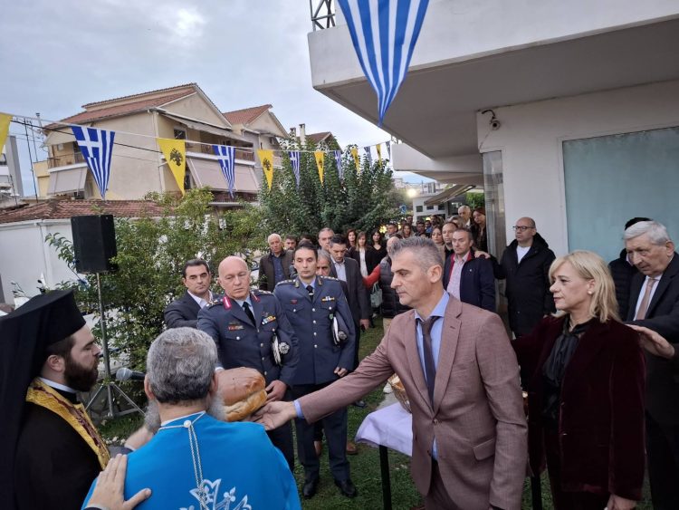 O εορτασμός του Αγίου Αρτεμίου στο Αστυνομικό Μέγαρο Τρικάλων