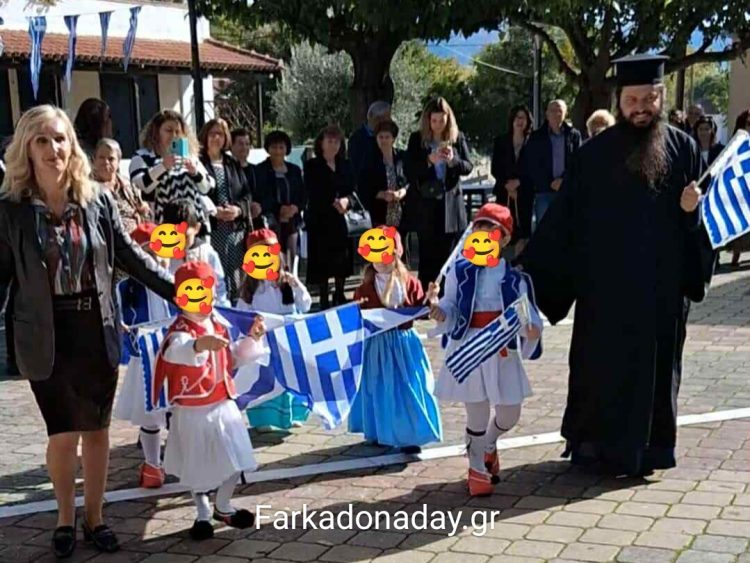 Μικροί και μεγάλοι γιόρτασαν με περηφάνια την 28η Οκτωβρίου στην Κρήνη