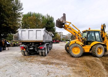 Ξεκίνησαν τα έργα για το νέο πάρκο των Τρικάλων, δωρεά της «Ελληνικά Γαλακτοκομεία ΑΕ»