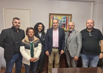 Το νέο Δ.Σ. του Συλλόγου Γονέων Μουσικού Σχολείου Τρικάλων επισκέφθηκε τον Διευθυντή Δευτεροβάθμιας Εκπαίδευσης
