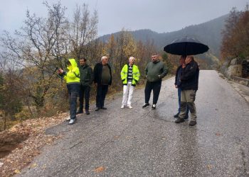 Κλειστός ο δρόμος προς Γαρδίκι λόγω κατολισθήσεων