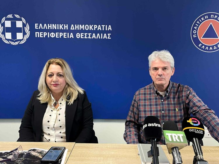 Σε εγρήγορση και επιφυλακή η Περιφέρεια Θεσσαλίας για το νέο κύμα κακοκαιρίας