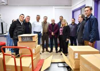Παράδοση 20 υπολογιστών από την Περιφέρεια Θεσσαλίας στο Τμήμα Διαιτολογίας και Διατροφολογίας του Πανεπιστημίου Θεσσαλίας