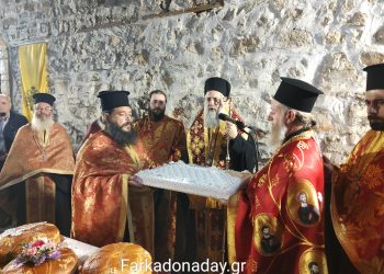Λαμπρός ο εορτασμός της Αγίας Αικατερίνης στην Κρήνη με πλήθος πιστών
