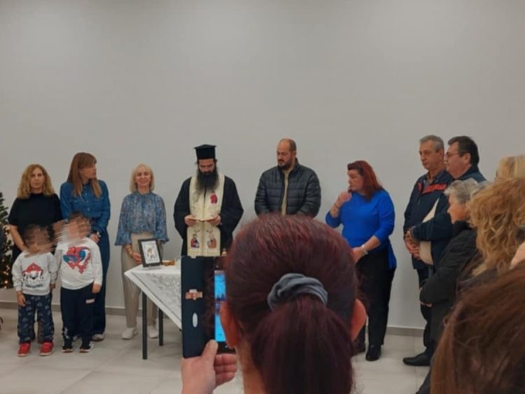 Ευχές, αγιασμός και νέο ξεκίνημα στον Πολιτιστικό Σύλλογο Πετροπόρου