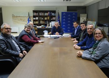 Συνάντηση του Περιφερειάρχη Θεσσαλίας με εκπροσώπους Συλλόγων Τριτέκνων