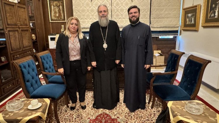 Ευχές Χρύσας Ντιντή στον Μητροπολίτη  για την ονομαστική του εορτή