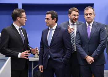 Συνάντηση  Σκρέκα με τον υποψήφιο Πρωθυπουργό του Γερμανικού κρατιδίου Βάδης–Βυρτεμβέργης