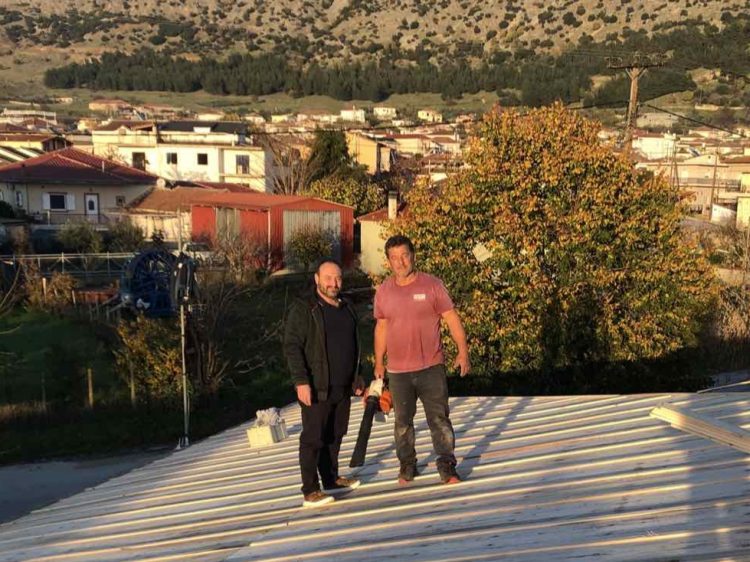 Ο Τσάτσος επί το έργον