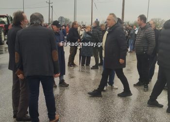 Ο Μιχαλάκης στο πλευρό των αγροτών