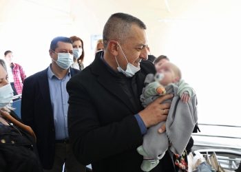 Δώρα, ευχές και ουσιαστική παρουσία του Κουρέτα  στο Πανεπιστημιακό Νοσοκομείο