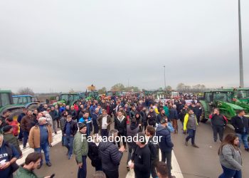 Κλειστός ο Ε-65 από Προάστιο έως Τρίκαλα λόγω αγροτικών κινητοποιήσεων