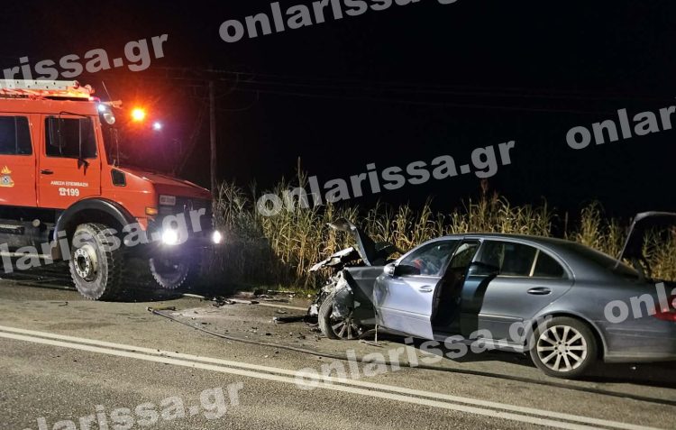 Τραγωδία στη Λάρισα: Νεκρός 31χρονος σε φοβερό τροχαίο δυστύχημα