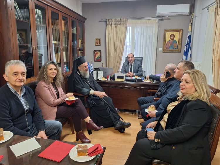 Κοπή  Αγιοβασιλειόπιτας της Διεύθυνσης Δευτεροβάθμιας Εκπαίδευσης Τρικάλων