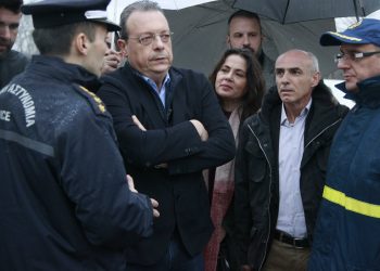 Επίσκεψη Σωκράτη Φάμελλου στα Τρίκαλα για το πολύνεκρο εργατικό δυστύχημα στη «Βιολάντα»