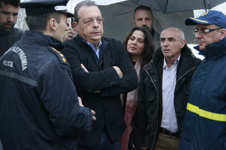 Επίσκεψη Σωκράτη Φάμελλου στα Τρίκαλα για το πολύνεκρο εργατικό δυστύχημα στη «Βιολάντα»