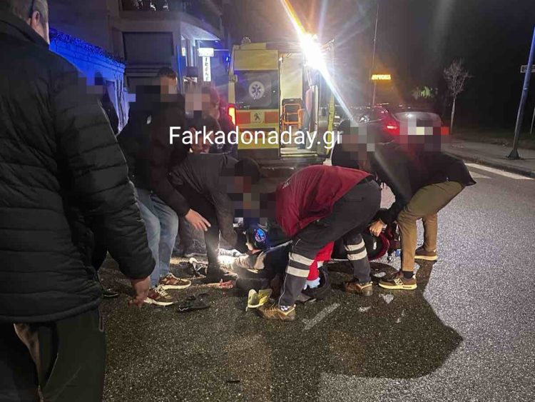 Τροχαίο ατύχημα στην οδό Καρδίτσης