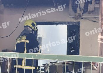 Τραγωδία στη Λάρισα: Νεκρή γυναίκα μετά από πυρκαγιά στο σπίτι της