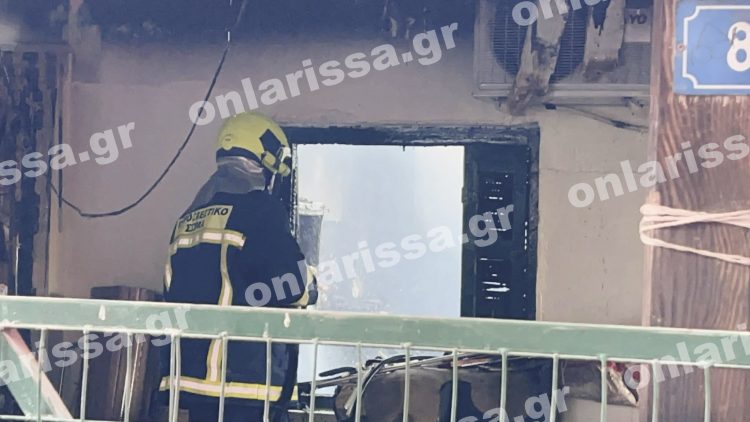 Τραγωδία στη Λάρισα: Νεκρή γυναίκα μετά από πυρκαγιά στο σπίτι της