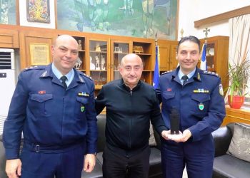 Συνάντηση  Σακκά με τη Νέα Διοίκηση της Αστυνομίας Τρικάλων