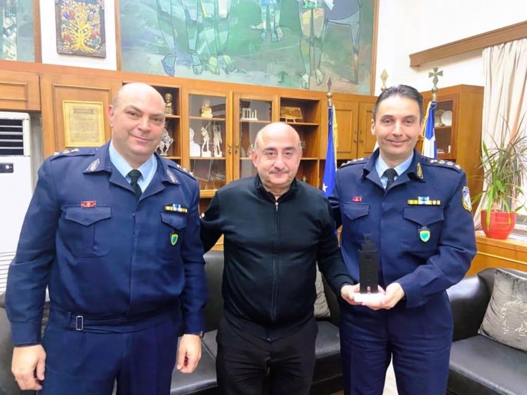 Συνάντηση  Σακκά με τη Νέα Διοίκηση της Αστυνομίας Τρικάλων