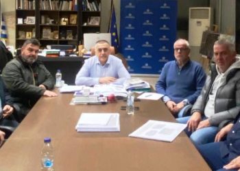 Εθιμοτυπική επίσκεψη του Γενικού Περιφερειακού Αστυνομικού Διευθυντή Θεσσαλίας στον Κουρέτα