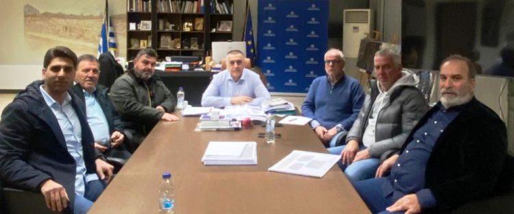 Εθιμοτυπική επίσκεψη του Γενικού Περιφερειακού Αστυνομικού Διευθυντή Θεσσαλίας στον Κουρέτα