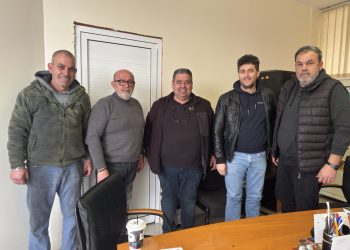 Συνάντηση της διοίκησης της ΕΒΕ Φαρκαδόνας με τον Δήμαρχο Φαρκαδόνας