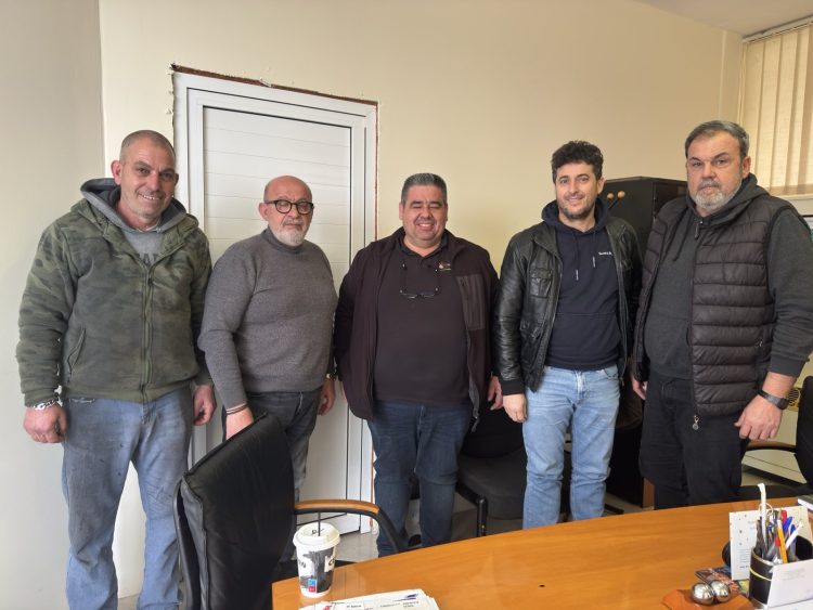 Συνάντηση της διοίκησης της ΕΒΕ Φαρκαδόνας με τον Δήμαρχο Φαρκαδόνας