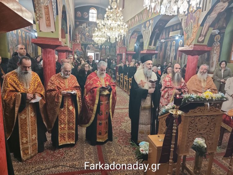 Ο Πανηγυρικός Εσπερινός των Αγίων Θεοδώρων και η Α’ Στάση των Χαιρετισμών στην Κρήνη