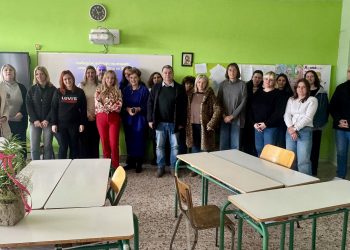 Η ψυχολόγος του Γ.Ν. Τρικάλων  Γεωργία Γκοβίνα για την πρόληψη της βίας στο 2ο Δημοτικό Οιχαλίας