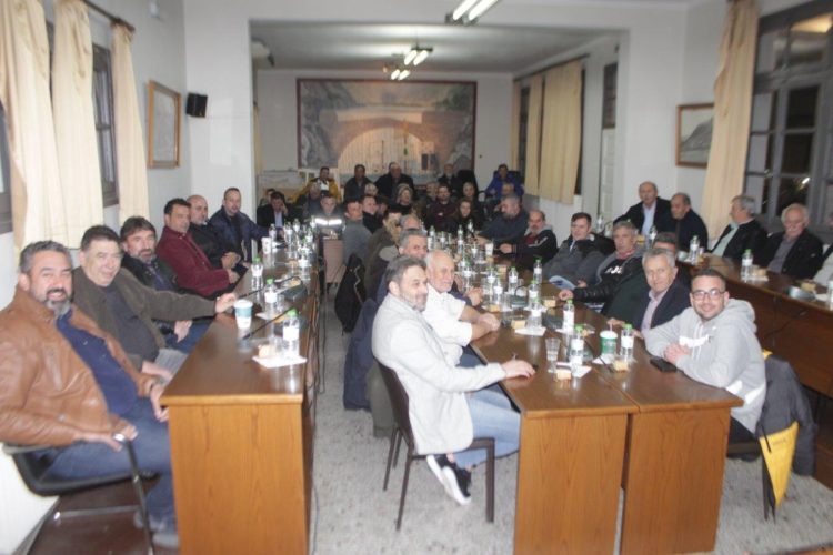 Σε κλίμα ενότητας η κοπή της πίτας των Προέδρων Κοινοτήτων στον Δήμο Πύλης