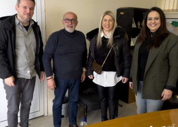 Επίσκεψη Κυπρίων εκπαιδευτικών στο Γυμνάσιο Φαρκαδόνας