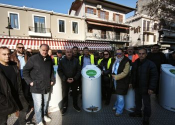 Open Mall: Ηλεκτρονική παρακολούθηση 13 νέων βυθιζόμενων κάδων στα Τρίκαλα – Πώς εκσυγχρονίζεται η αποκομιδή απορριμμάτων