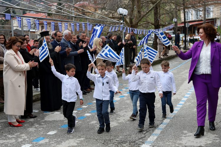 Στη Χρυσομηλιά για την επέτειο της 25ης Μαρτίου o Κουρέτας