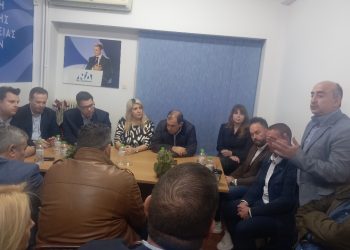 Συνεδρίαση της ΔΕΕΠ Τρικάλων   παρουσία κυβερνητικών και κομματικών στελεχών