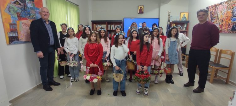 Επίσκεψη των «Λαζαρίνων» στη Διεύθυνση Πρωτοβάθμιας Τρικάλων