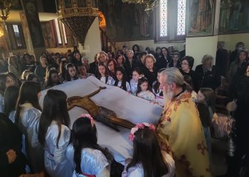 H Ακολουθία των Μεγάλων Ωρών και η Αποκαθήλωση στην Φαρκαδόνα
