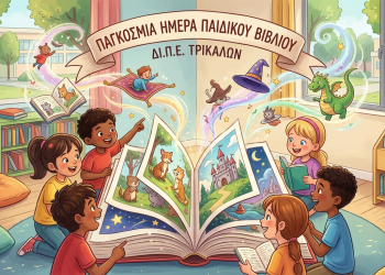 Τα Τρίκαλα Γιορτάζουν την Παγκόσμια Ημέρα Παιδικού Βιβλίου: Επιμορφωτικές Δράσεις και Μαγικά Ταξίδια Φαντασίας